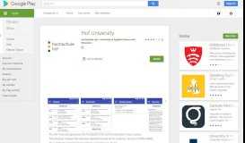 
							         Hochschule Hof - Programu za Android kwenye Google Play								  
							    
