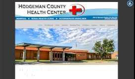
							         Hodgeman County Health Center								  
							    