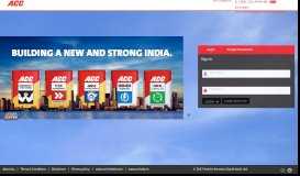 
							         Holcim Services-Customer Portal - ACC Limited								  
							    