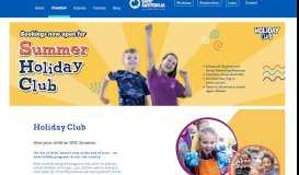 
							         Holiday Clubs - Camp Australia - Before and After School Care								  
							    