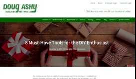 
							         Holiday Shopping - DIY - Shopping For Builder - Doug Ashy								  
							    