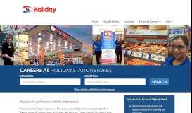 
							         Holiday Stationstores Talent Network								  
							    