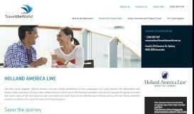 
							         Holland America Line - For Booked Guests | Travel the World								  
							    