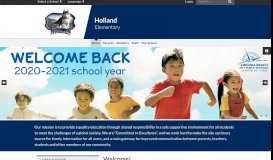 
							         Holland Elementary: Home								  
							    