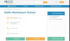 
							         Hollis Montessori School Profile (2018-19) | Hollis, NH								  
							    