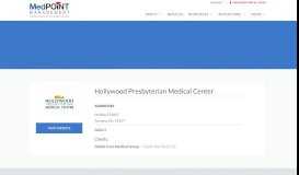 
							         Hollywood Presbyterian Medical Center - MedPOINT Management								  
							    