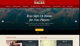 
							         Hollywood Races: Horse Racing Wager Online								  
							    