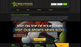 
							         Hollywood Sportsbook								  
							    