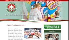 
							         Holy Cross School | Living and Learning in the Way of the Cross								  
							    