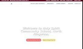 
							         Holy Spirit Community School								  
							    
