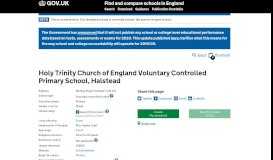 
							         Holy Trinity Church of England Voluntary Controlled Primary School ...								  
							    