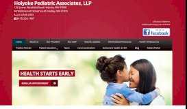 
							         Holyoke Pediatric Associates, LLP - Pediatricians in Holyoke and ...								  
							    