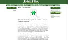 
							         Home Access Center – District Office - Bethel School District								  
							    