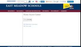 
							         Home Access Center - East Meadow School District Our District								  
							    