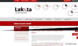 
							         Home Access Center - Lakota Local School District								  
							    