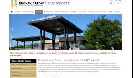 
							         Home Access Center, parent portal for ... - Broken Arrow Public Schools								  
							    