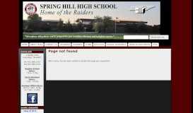 
							         HOME ACCESS PORTAL - Spring Hill High School - Google Sites								  
							    