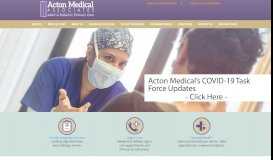 
							         Home - Acton MedicalActon Medical								  
							    