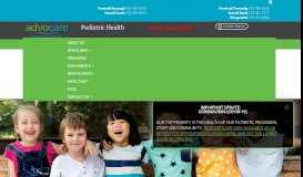 
							         Home | Advocare Pediatric Health								  
							    