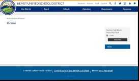 
							         Home – Aeries Help Desk – Hemet Unified School District								  
							    