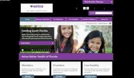 
							         Home | Aetna Better Health of Florida								  
							    