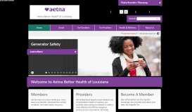 
							         Home | Aetna Better Health of Louisiana								  
							    
