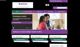 
							         Home | Aetna Better Health of Ohio								  
							    