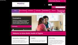 
							         Home | Aetna Better Health of Virginia								  
							    
