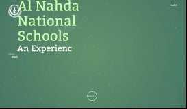 
							         Home - Al Nahda National Schools								  
							    