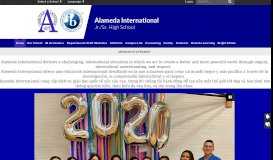 
							         Home - Alameda International Jr./Sr. High - Jeffco Public Schools								  
							    