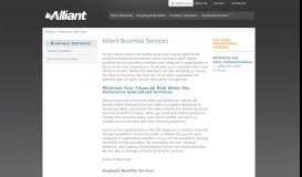 
							         Home - Alliant Insurance Services, Inc.								  
							    