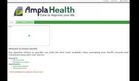 
							         Home - Ampla Health								  
							    