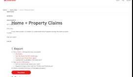 
							         Home and Property Claims - State Farm®								  
							    