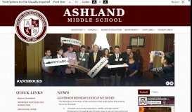 
							         Home - Ashland Middle School - Ashland Independent Schools								  
							    