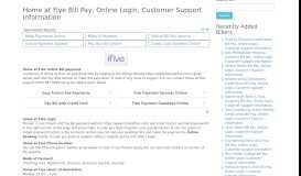 
							         Home at Five Bill Pay, Online Login, Customer Support ...								  
							    