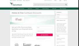 
							         Home At Five Christmas Coupons, Cashback & Discount Codes								  
							    