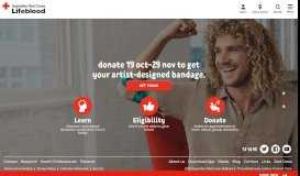 
							         Home | Australian Red Cross Blood Service								  
							    