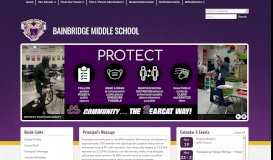 
							         Home - Bainbridge Middle School								  
							    