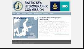 
							         Home — Baltic Sea Hydrographic Commission — BSHC								  
							    
