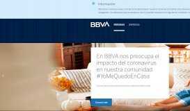 
							         Home banking | Bienvenido a nuestra banca online | BBVA ...								  
							    