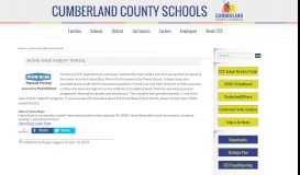 
							         Home Base Parent Portal : Cumberland County Schools								  
							    