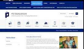 
							         Home Base / Parent Portal - Pitt County Schools								  
							    