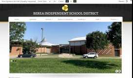 
							         Home - Berea Independent School District								  
							    