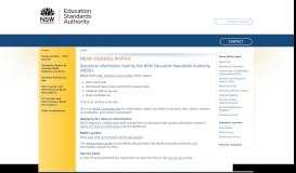 
							         Home - Board of Studies Teaching and Educational Standards NSW								  
							    