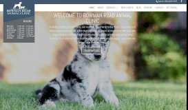 
							         Home - Bowman Road Animal Clinic | Little Rock Veterinarian								  
							    
