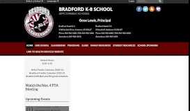 
							         Home - Bradford K-8								  
							    