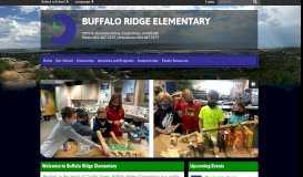 
							         Home - Buffalo Ridge Elementary School								  
							    