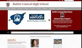 
							         Home - Bullitt Central High School - Bullitt County Public Schools								  
							    