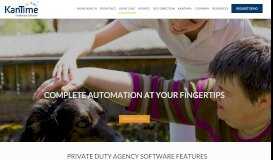 
							         Home Care Agency Software | Features | KanTime								  
							    