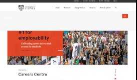 
							         Home - Careers Centre - The University of Sydney								  
							    